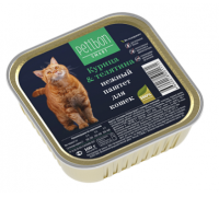 Petibon Smart Паштет для кошек с курицей и телятиной. Вес: 100 г