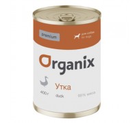 Organix Премиум консервы для собак с уткой 99%. Вес: 400 г