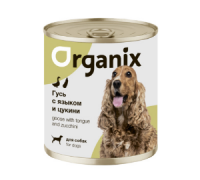 Organix Консервы для собак Рагу из гуся с языком и цуккини. Вес: 400 г