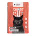 Smart Cat Паучи для взрослых кошек и котят кусочки говядины в нежном соусе. Вес: 85 г