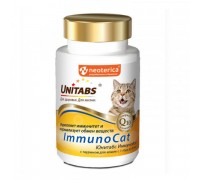 UNITABS ImmunoCat с Q10 Витамины для кошек с Таурином 120 таб