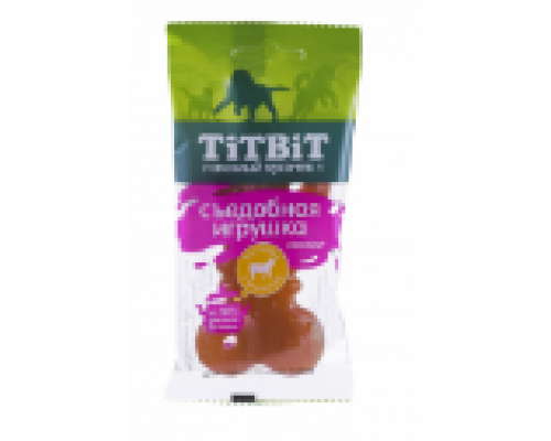 TiTBiT Съедобная игрушка Косточка с ягненком Standart (Титбит), 50 г