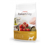 Italian Way Безглютеновый корм для собак крупных пород с курицей и рисом (ITALIAN WAY MAXI CHICKEN/RICE). Вес: 12 кг