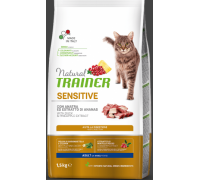 Trainer Сухой корм Solution Sensitive Adult для чувствительных и склонных к аллергии кошек c уткой и экстрактом ананаса. Вес: 1,5 кг
