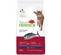 Trainer Сухой корм Natural Adult Tuna для взрослых кошек с тунцом. Вес: 1,5 кг