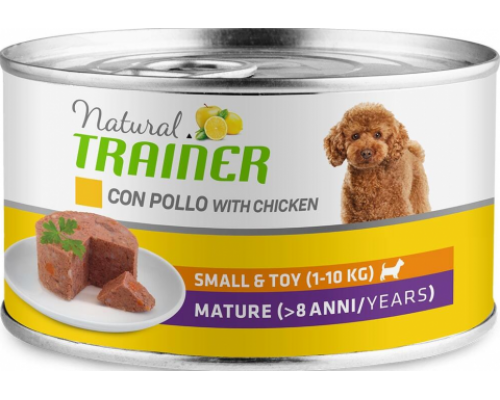 Trainer Natural Small & Toy Maturity консервы для пожилых собак мелких и миниатюрных пород. Вес: 150 г