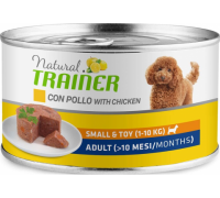 Trainer Natural Mini Adult Chicken, Rice and Aloe Vera консервы для взрослых собак мелких пород с курицей, рисом и алоэ вера. Вес: 150 г