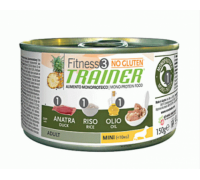 Trainer Fitness3 No Gluten Mini Adult Duck and Rice консервы для взрослых собак мелких пород с уткой и рисом без глютена. Вес: 150 г