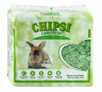 CHIPSI Carefresh Наполнитель подстилка Forest Green зеленый бумажный для мелких домашних животных и птиц 5 л