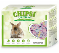 CHIPSI Carefresh Наполнитель подстилка Confetti разноцветный бумажный для мелких домашних животных и птиц 5 л