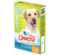 ОМЕГА NEO+ лакомство для собак с глюкозамином и коллагеном "Здоровые суставы" 90 таб