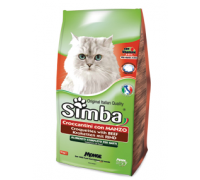 Simba Cat корм для кошек с говядиной. Вес: 2 кг