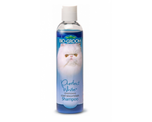 Bio-Groom Purrfect White Shampoo кондиционирующий шампунь для кошек белого и светлых окрасов 237 мл