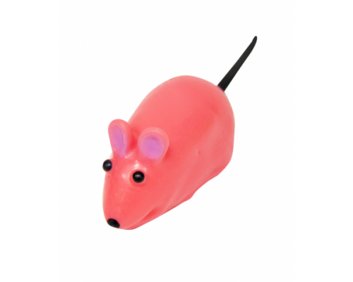 Зооник Игрушка для кошек "Мышь цветная"