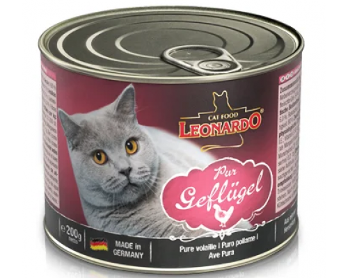 Leonardo консервы для кошек Птица. Вес: 200 г
