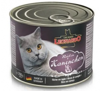 Leonardo консервы для кошек Кролик. Вес: 200 г