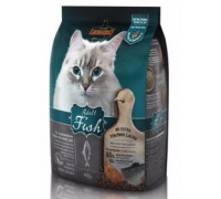 Leonardo Эдалт-Сенситив сухой корм для Взрослых кошек Рыба/рис для здоровья кожи/шерсти. Вес: 400 г