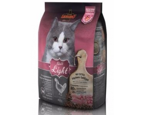 Leonardo Лайт сухой корм для кошек с Избыточным весом, кастрированных/стерилизованных. Вес: 400 г