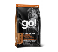 GO! Беззерновой для щенков и собак со свежей олениной для чувствительного пищеварения (SENSITIVITIES Limited Ingredient Grain-Free Venison recipe for dogs). Вес: 1,59 кг