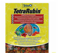 TetraRubin Корм для усиления естественной окраски рыб (хлопья). Вес: 12 г