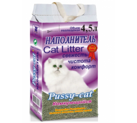 Pussy-Cat наполнитель комкующийся (Пуси Кет) 4,5 л