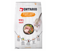 Ontario Для короткошерстных кошек с курицей и уткой (Cat Shorthair). Вес: 6,5 кг