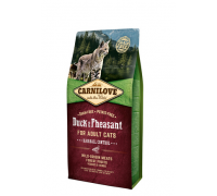 Carnilove Сухой корм для взрослых кошек Duck & Pheasant for Adult Cats Hairball Control с уткой и фазаном. Вес: 6 кг
