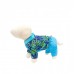 Комбинезон для собак на меху Морозко р.28 (кобель) голубой/принт