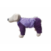 Комбинезон для собак Снежинка р.37 (сука) фиолетовый
