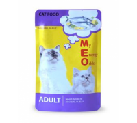 Me-O ПАУЧ для кошек Макрель в желе. Вес: 80 г