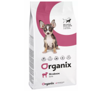 Organix сухой корм Для щенков малых пород с ягненком (Puppies Small Breeds Lamb). Вес: 7,5 кг