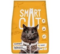Smart Cat сухой корм для взрослых кошек с курицей. Вес: 400 г