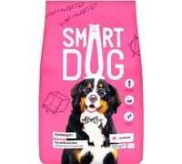 Smart Dog сухой корм для взрослых собак крупных пород с ягненком. Вес: 800 г