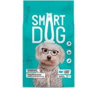 Smart Dog сухой корм для взрослых собак с ягнёнком, лососем, индейкой. Вес: 800 г