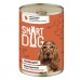 Smart Dog Консервы для взрослых собак и щенков кусочки индейки в нежном соусе. Вес: 240 г