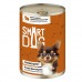 Smart Dog Консервы для взрослых собак и щенков кусочки индейки с перепелкой в нежном соусе. Вес: 240 г