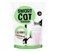 Smart Cat Силикагелевый наполнитель для чувствительных кошек (без аромата), 3,8 л