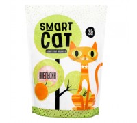 Smart Cat Силикагелевый наполнитель с ароматом апельсина, 3,8 л