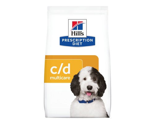 Hills Presсription Diet c/d сухой корм для собак C/D профилактика и лечение МКБ (струвиты) (Хиллс). Вес: 1,5 кг