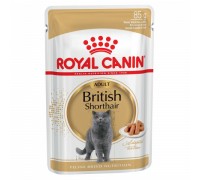 Royal Canin British Shorthair Adult Корм влажный для взрослых британских короткошерстных кошек, соус. Вес: 85 г