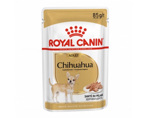 Royal Canin Chihuahua Adult Корм для взрослых собак породы Чихуахуа от 8 месяцев в паштете. Вес: 85 г