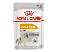 Royal Canin Coat Care Корм влажный для взрослых собак от 10 месяцев, с тусклой и сухой шерстью. Вес: 85 г