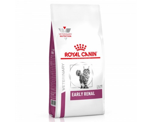 Royal Canin Early Renal Feline Корм сухой диетический для взрослых кошек при ранней стадии почечной недостаточности. Вес: 400 г
