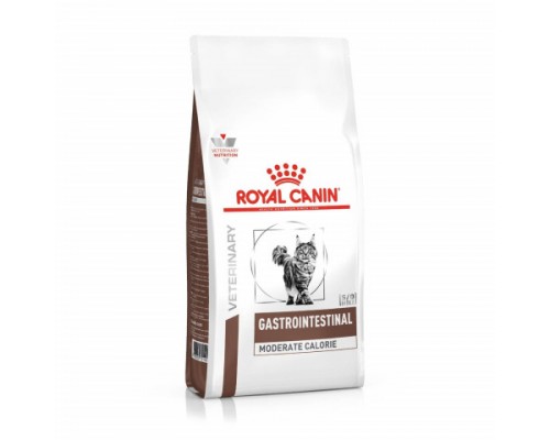 Royal Canin Gastrointestinal Moderate Calorie GIM 35 Feline Корм сухой для кошек при расстройствах пищеварения. Вес: 400 г
