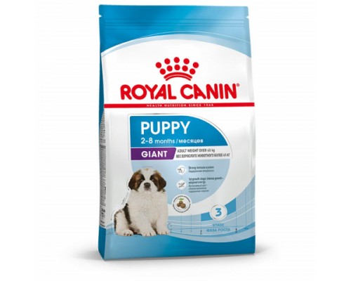 Royal Canin Giant Puppy Корм сухой для щенков очень крупных размеров до 8 месяцев. Вес: 3,5 кг