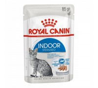 Royal Canin Indoor Sterilized Корм влажный для взрослых кошек, постоянно живущих в помещении, паштет. Вес: 85 г