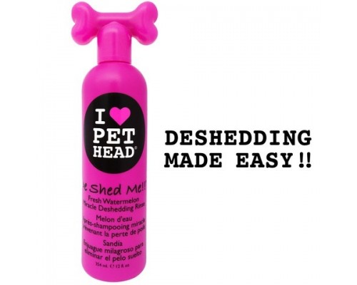 PET HEAD Кондиционер арбузный "Чудо-Линька" для линяющих Собак с кокосовым маслом, без сульфатов и парабенов (DE SHED ME!! for Dogs)