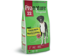 Pronature Пронатюр 22 сухой корм для взрослых собак всех пород Ягненок/Рис (крупная гранула)
