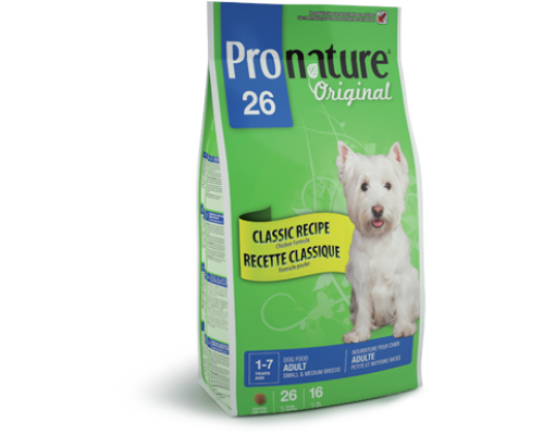 Pronature Пронатюр 26 сухой корм для взрослых собак Мелких и Средних пород Курица