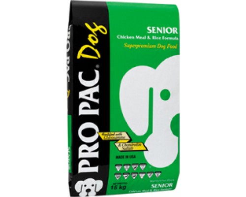 PRO PAC Senior сухой корм для собак старше 8 лет всех пород (Сеньор)